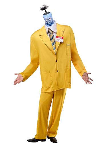 Rubies Beetlejuice 2: Bob Adult Costume for Adults Mens Extra Large Blue Yellow