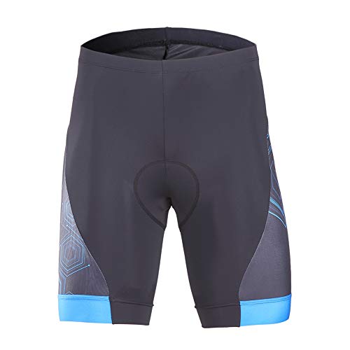 Image of beroy Men's Comfortable Bicycle Cycling Pants, 3D Padded Bike Shorts