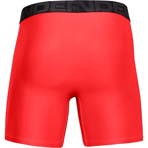 Image of Under Armour mens Multi-pack Performance Tech Boxerjock Brief, 6 inch Inseam, All-day Comfort & Soft