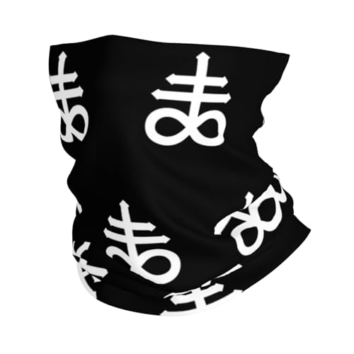 Leviathan Cross and Serpents Neck Gaiters Face Masks Scarves Sun Protection Balaclavas Headbands Unisex