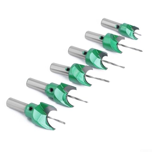 Oniissy Fresa a sfera con gambo da 10 mm, diametro 6-30 mm, strumento per la lavorazione del legno e gioielli fai da te (10 x 10)