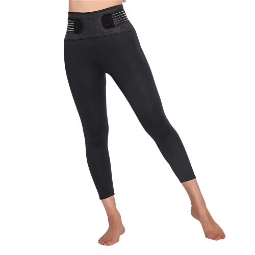 Tommie Copper Women’s Pro-Grade Lower Back Support Compression Leggings Capris with Pocket & Adjustable Straps4