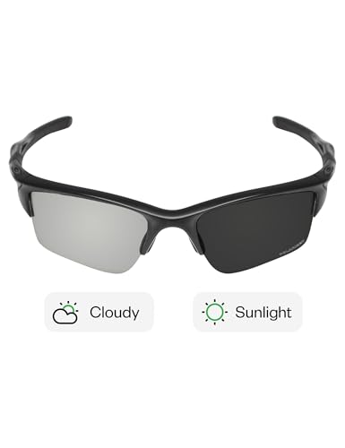 Image of Mryok Replacement Lenses Compatible with Oakley Half Jacket 2.0 XL OO9154 62mm Sunglasses, HD Polarized, UV Protection