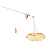 Utilisation polyvalente : pour peser des épices ou de petits ingrédients de cuisine, offrant une polyvalence pour applications culinaires et médicinales, balance de tradition chinoise, balance rétro