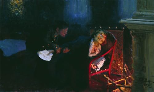Tableau Toile Nikolai Gogol Il'ya Repine pour décorer un bureau ou salon élégant