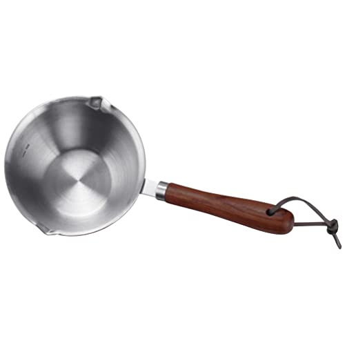 Pot de nouilles en acier inoxydable avec manche casserole à lait 12cm