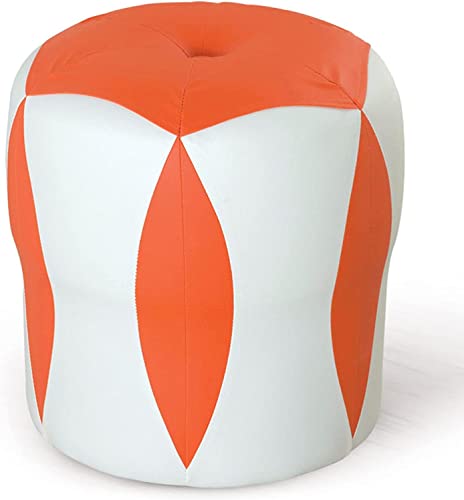 Pouf en cuir de qualité supérieure, tabouret de vanité A6 - 2