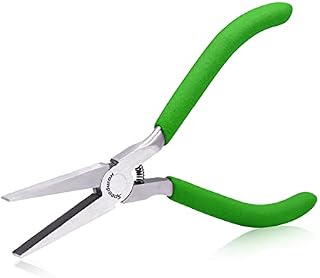 SPEEDWOX Flat Nose Pliers 5 Inches Mini Duck Bill Pliers Fine Micro Chain Nose Pliers Precision Jewelry Making Hand Tools Beading Hobby Work Craft Supplies