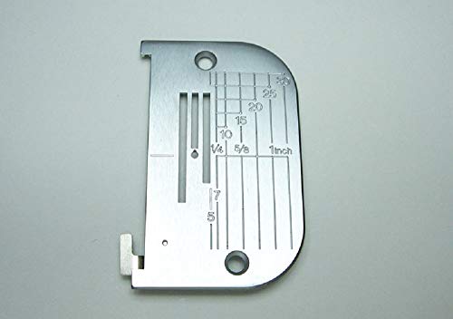Plaque d'aiguille épaisse Juki renforcée anti-vibration pour atelier