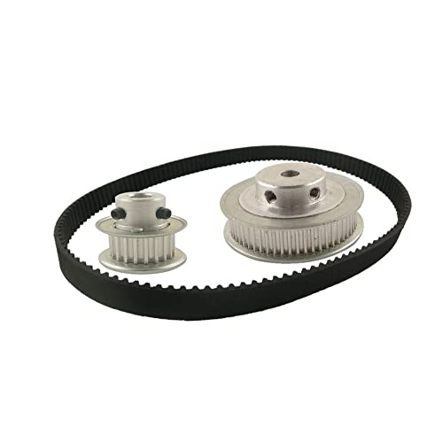 Poulie de distribution HTD3M 20T 60T ensemble d'engrenage haute précision entraxe 96mm