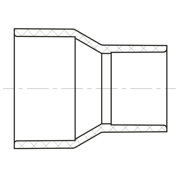 Tubo PVC Cédula 40 1/2 8 Imagen adicional