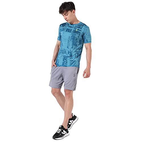 Image of Campus Sutra Men Polyester Regular Fit T-Shirt