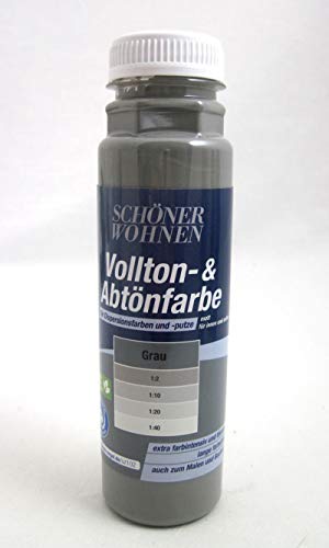 Voll- und Abtönfarbe Grau 250 ml Cover