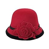 Weihnachtsgeschenke Für Frauen: Diese Großzügigen Wollfilz-Eimerhüte Sind Ein Tolles Geschenk Für Mutter/Mütter/Oma/Freundin/Ehefrau/Tochter/Freundin Zu Weihnachten/Erntedankfest/Neujahr/Geburtstag/Halloween Usw.