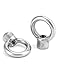 QWORK Lifting Eye Nut, 4 Pack, 1/2