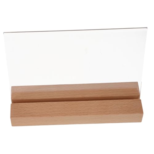 Porte-panneaux pour dessus table clair NUOBESTY stands support bois massif x5