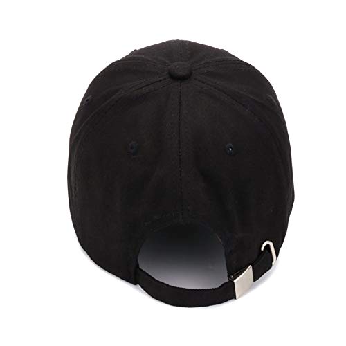 Smiling Baseball Cap Adorable Sun Caps Fishing Hat For Men Women Unisex-Teens Black #TOP5