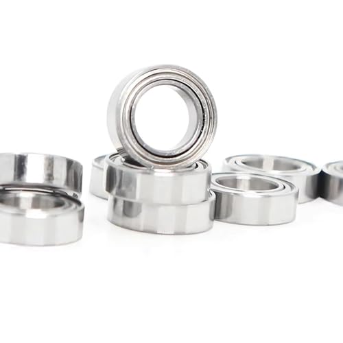 Roulements rigides à billes SMR115ZZ en acier inoxydable étanche pour modélisme 10 pièces