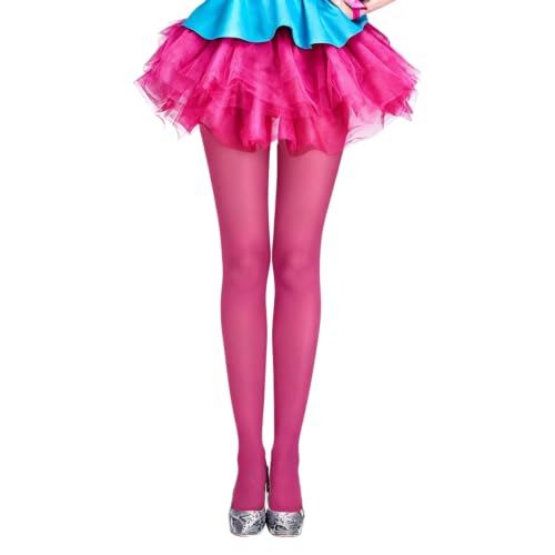 Image of Benefeet Sox Womens Girls Pink Sheer Tights Sexy Nylon Soft Pantyhose Cute Gradient Lolita Tights Mesh High Waist Stockings Cosplay Party Tights Halloween Gothic Gifts, Pink Gradient