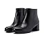Black Waterproof Leather