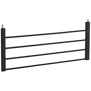 MidWest-Homes-for-Pets-11-Wide-Extension-for-29-High-Night-Safety-Glow-Frame-Graphite Extension for MidWest Steel Pet Gate