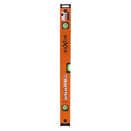 Niveau à bulle Boxer en aluminium robuste avec embouts antichoc