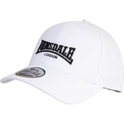 Lonsdale New Classic Cap (DE/NL/SE/PL, Alphanumerisch, Einheitsgröße, White)
