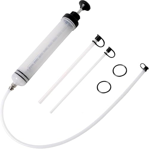 LIMEOW - LIMEOW 200cc Pompe Huile Vidange Seringue Plastique Seringue a Huile Grosse Seringue Seringue Huile Kit Purge Frein Moto Convient à Une Large Gamme d'Applications et à Une Large Gamme de Véhicules