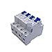 1PCS DZ47-63 1P Circuit Breaker 1A-63A Household Din Rail Mounting Cutout Miniature Household Air Switch MCB(Odinary,10A)