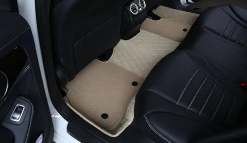 Image of Mr Mattie 7D Car Floor Mat Compatible with Ford Ecosport (2017-2025), Beige