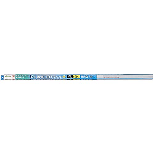 Amazon | オーム(OHM) 電機 直管LEDランプ 40形相当 G13 昼光色
