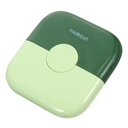 Anneome Tagliacapelli Portatile per Donne Trimmer Manuale per Doppie Punte e Frangia Design Compatto in Acciaio e Plastica Facile Trasportare per Viaggi e