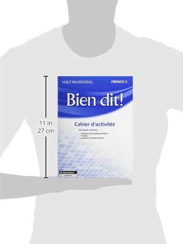 Cahier d'activites Student Edition Level 2 (Bien dit!) (French Edition) - Image 3