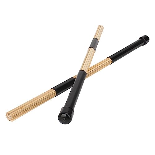Par de baquetas de madera para jazz y folk miniatura 1