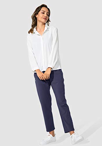 G Gradual Women's Pants with Deep Pockets 7/8 Stretch Ankle Sweatpants for Golf, Athletic, Lounge, Travel, Work