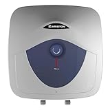 Ariston Blu Evo RS 30L   Chauffe eau électrique Sur Evier 30 litres, Profil de Charge S, Puissance 2000 W. Compact, facile à utiliser. Conçu et fabriqué pour être installé en France.