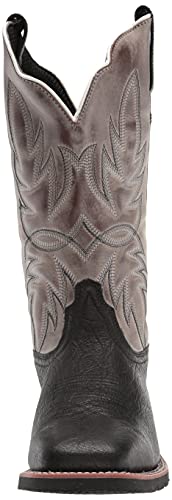 Laredo Dan Post Bisbee Leather Square Toe Mens Boots 78382