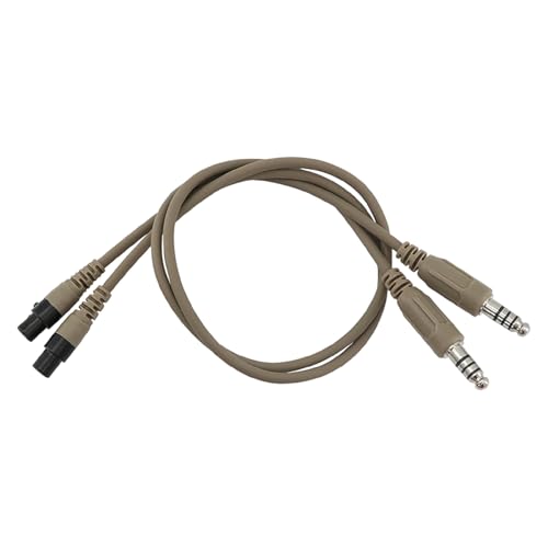 Câble adaptateur double canal pour casque TAC700 HEARFALCOM version DE