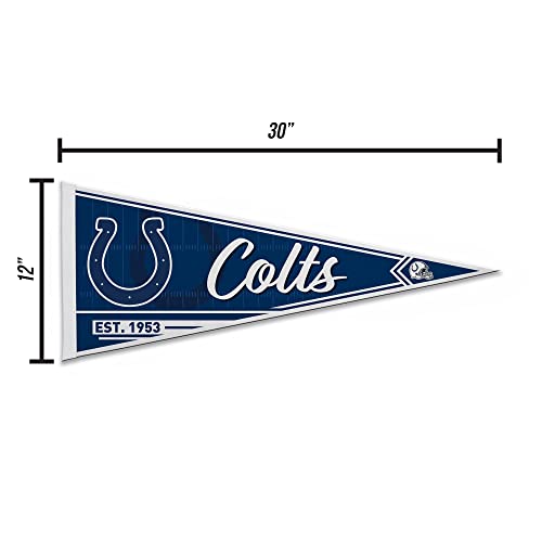Image of Rico Industries NFL Football Classic 12 inch x 30 inch Felt Wall Decor Pennant - Great for Home /Bed Room /Man Cave Decor