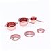 BESPORTBLE 3pcs Decorative Miniature Cookware Simulation Pans for Dollhouse Boys and Girls Play and Home Decor Realistic Mini Pots for Creative Scenarios