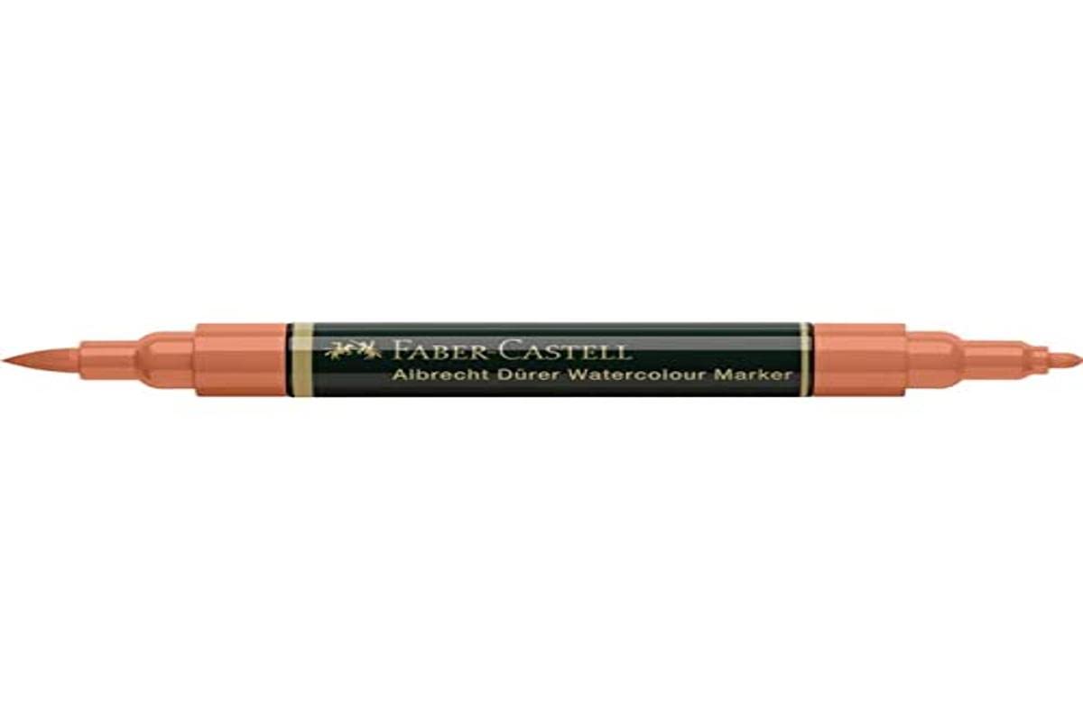 Faber-Castell Art & Graphic Albrecht Dürer Watercolour Marker, Sanguine, Single Watercolour Marker, for Art Craft, Drawing