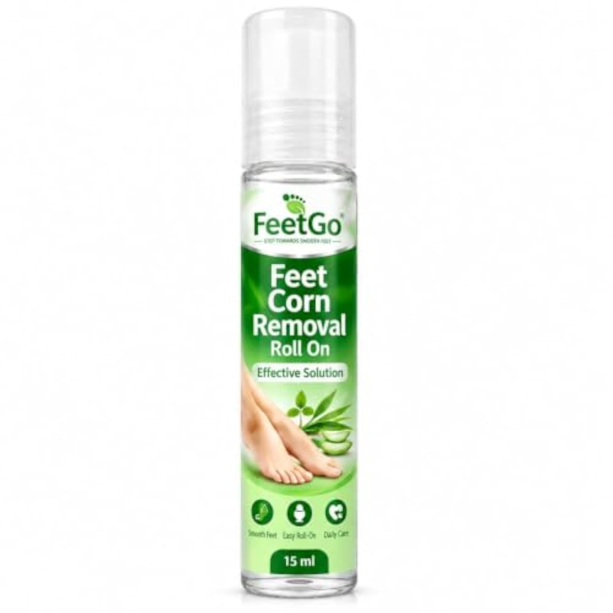FeetGo Foot Corn Care Roll-On, 15ml