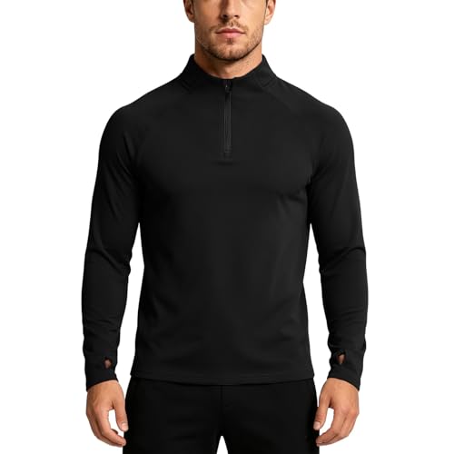Tshirt classique homme vêtement basique à manches longues au tricotage souple