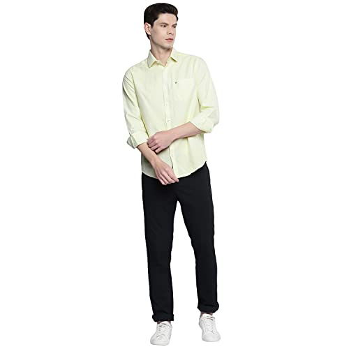 Image of Allen Cooper Cotton Striped Shirts for Men(35XL)