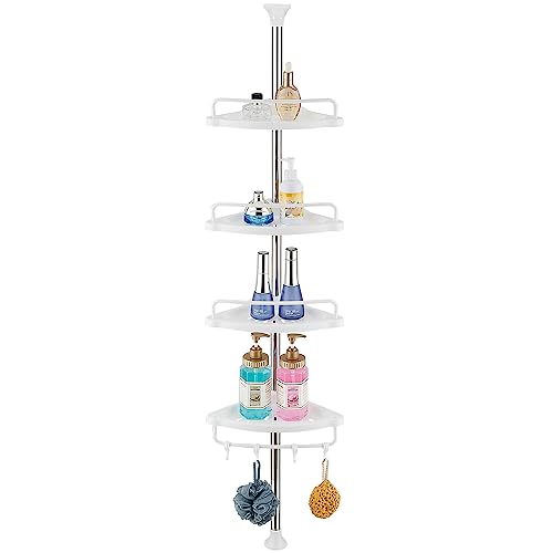 TRUSTLIFE Mensola Doccia Porta Oggetti per Bagno Porta Prodotti Doccia Accessori per Bagno...