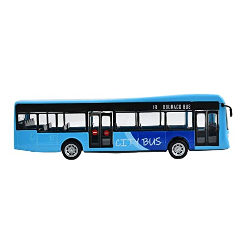 BBURAGO - Stadtbus Milano City - 19 cm Realistisches Busmodell (zufällige Farbauswahl), offizielle Lizenz, empfohlenes Alter 3+ Jahre