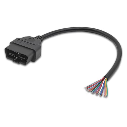 Tuxihapp OBD OBDII J1962 16 Pins Male Connector