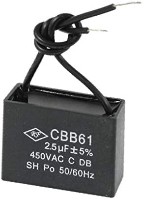 ABBASALI CAPACITOR FOR ALL CEILING FAN 2.5 UF MADE IN INDIA (SQUARE MODEL)