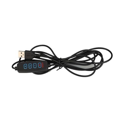 Variateur LED DC 5V avec câble interrupteur 2m et télécommande variable chrome