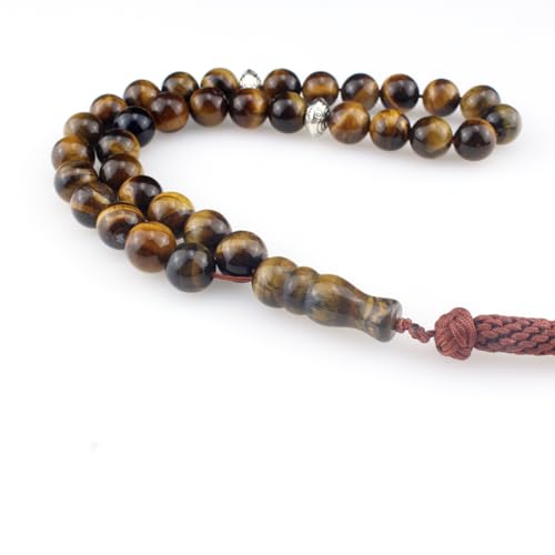 Tasbih 33 perles de 10mm en rouge éclatant pour sublimer votre prière quotidienne